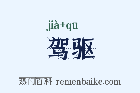 驾驱是什么意思的图片
